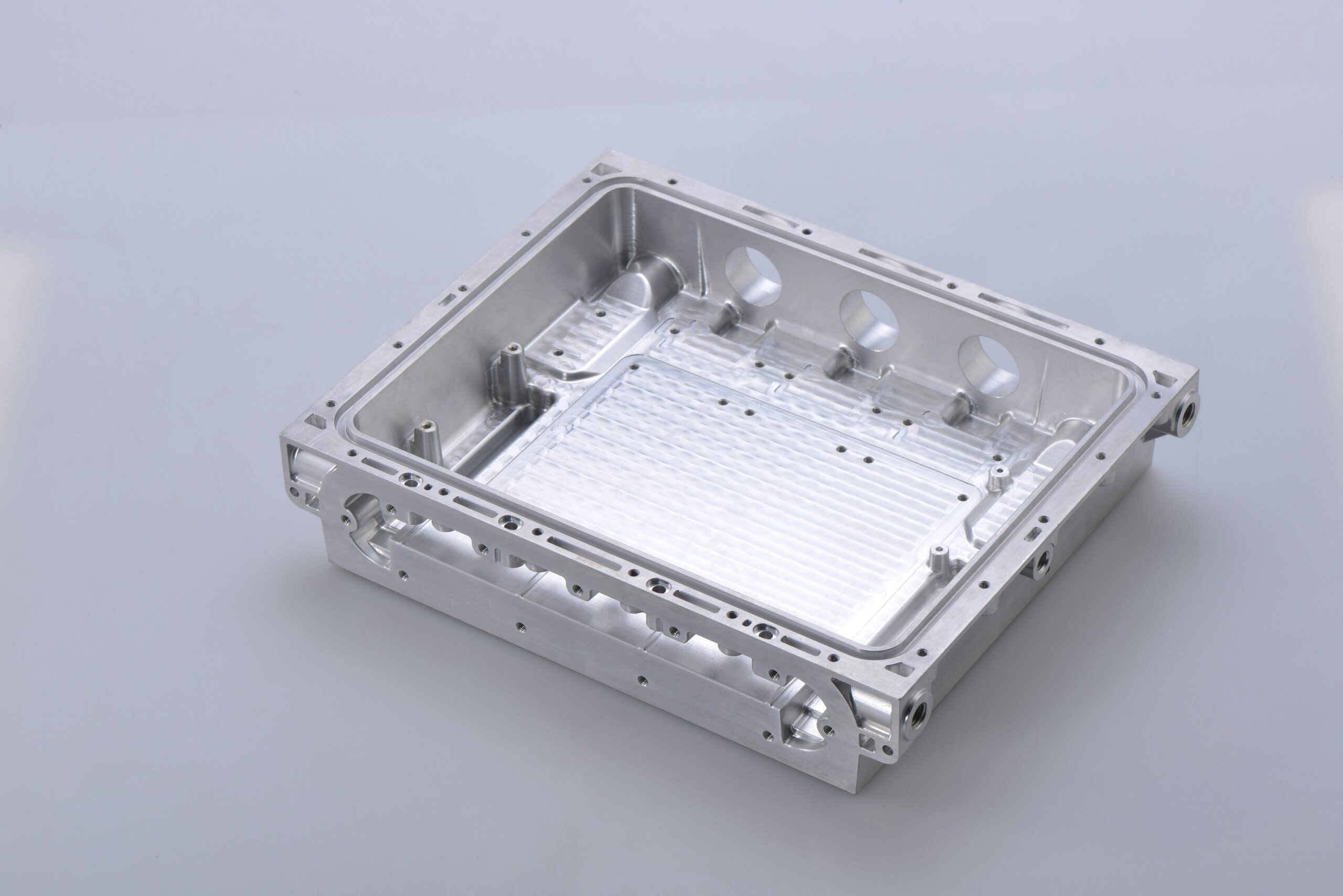 Aluminium box CNC machined aluminum component